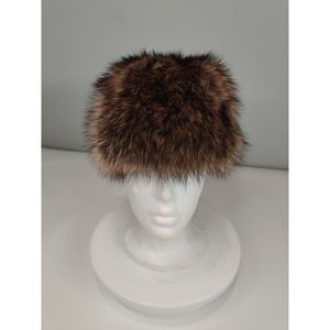 NWOT Vintage Racoon Fur Hat from Canada GR Originals